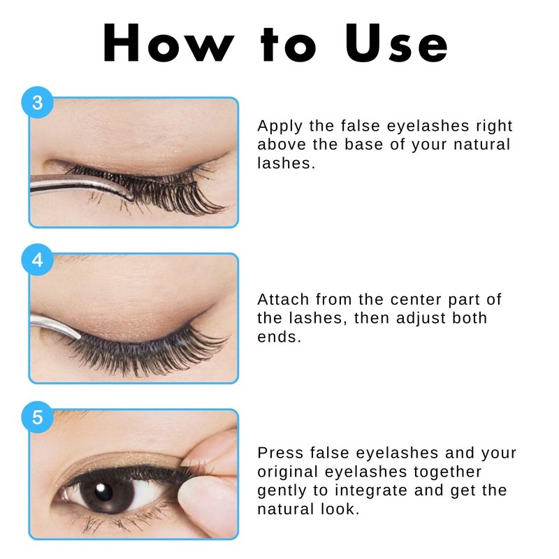 D-UP False Eyelash Glue, Quick-Setting Lash Glue for Eyelash Extensions, Easy-to-Use Eyelashes Strips for Beginners, Strong Hold Lash Extension, Seamless Finish, Made in Japan, 502, Clear