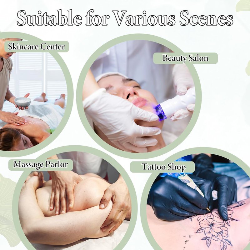 SHENLIU Disposable Face Cradle Covers - Ultra Soft Non-Sticking Massage Headrest | 500 Count for Salons