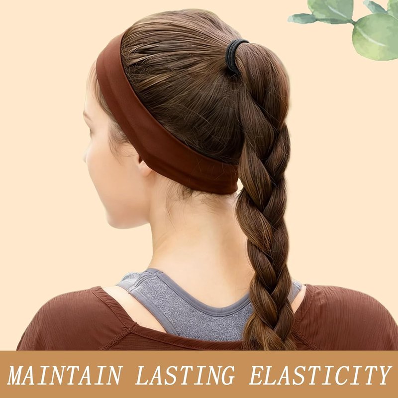 KANPRINCESS 100PCS Black Hair Ties - No Damage Ponytail Holders for Thick Hair | Elastic Bands for Women & Girls