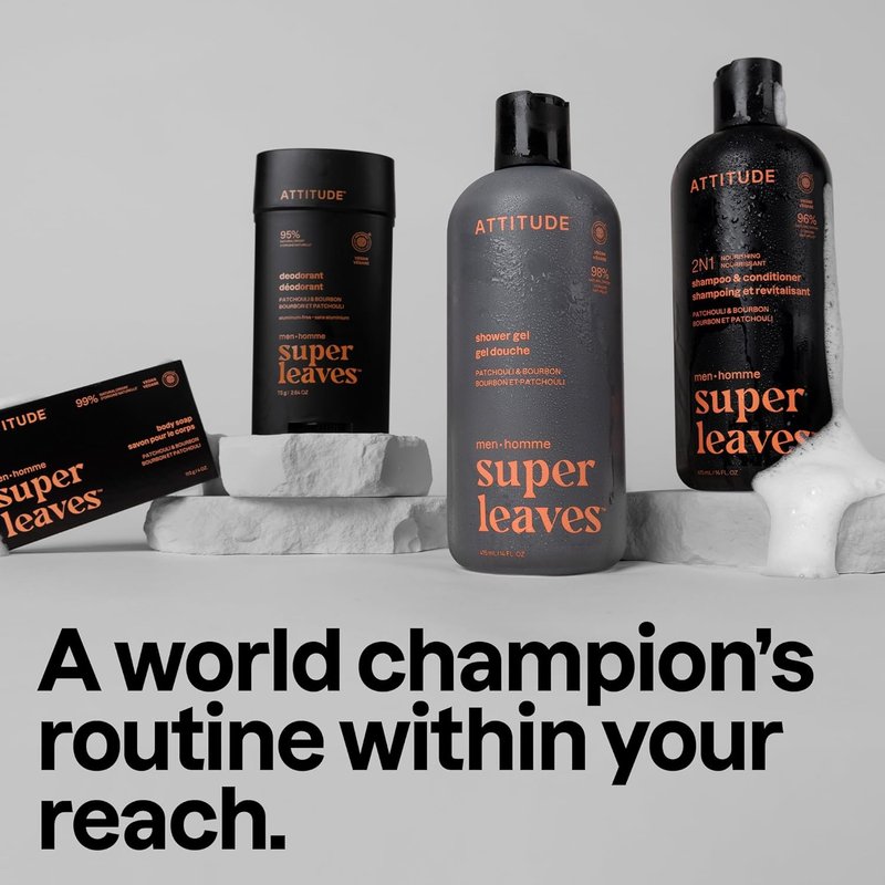Men's 2-in-1 Shampoo and Conditioner - Nourishing Formula for Dry Hair & Scalp | 14 Fl Oz, EWG Verified, Natural Ingredients