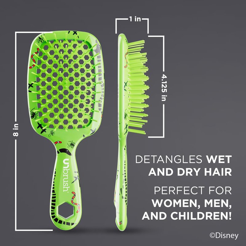 FHI Heat Hair Brush - Nightmare Before Christmas Oogie Boogie Design | Professional Styling Tool