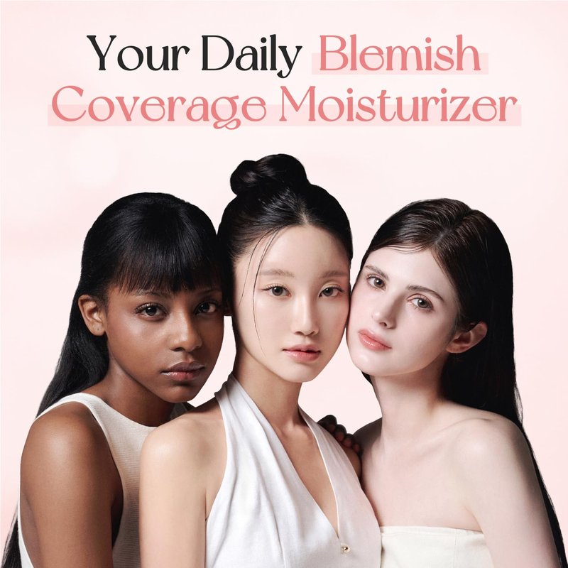 PDRN Collagen Tinted Moisturizer - Skincare-Infused Base with Rice PDRN & Peptides | 24H Glow, 10 Shades, 50ml