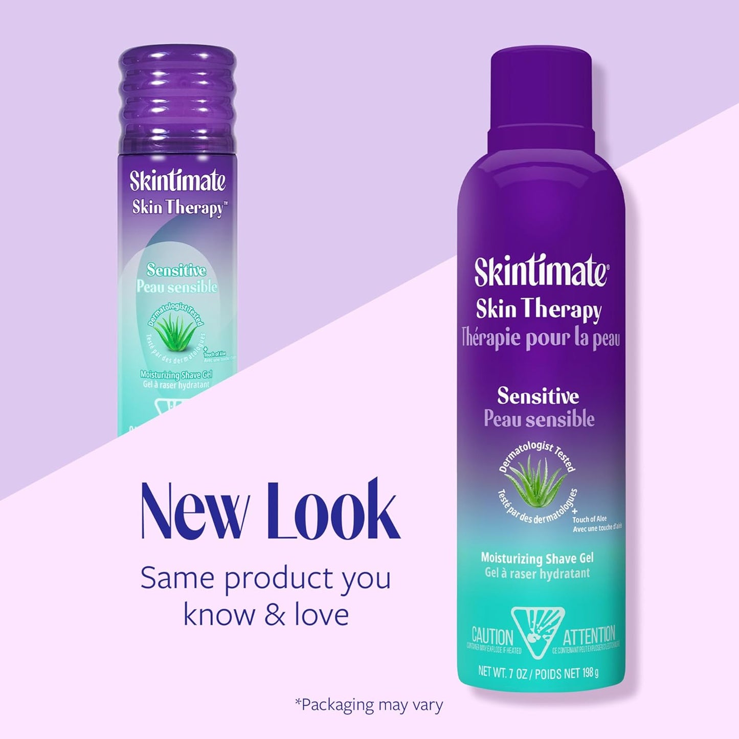 Skintimate Moisturizing Shave Gel for Sensitive Skin - 7 oz | With Vitamin E, Aloe & Olive Butter | 3 Pack