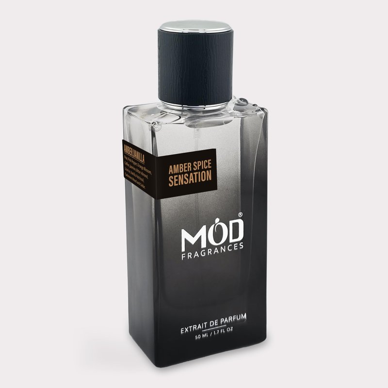 Mod Fragrances Amber Spice Sensation Perfume For Women Inspired By Black Opium Perfume Long Lasting Amber Spice Fragrance Extrait De Parfum 50ml