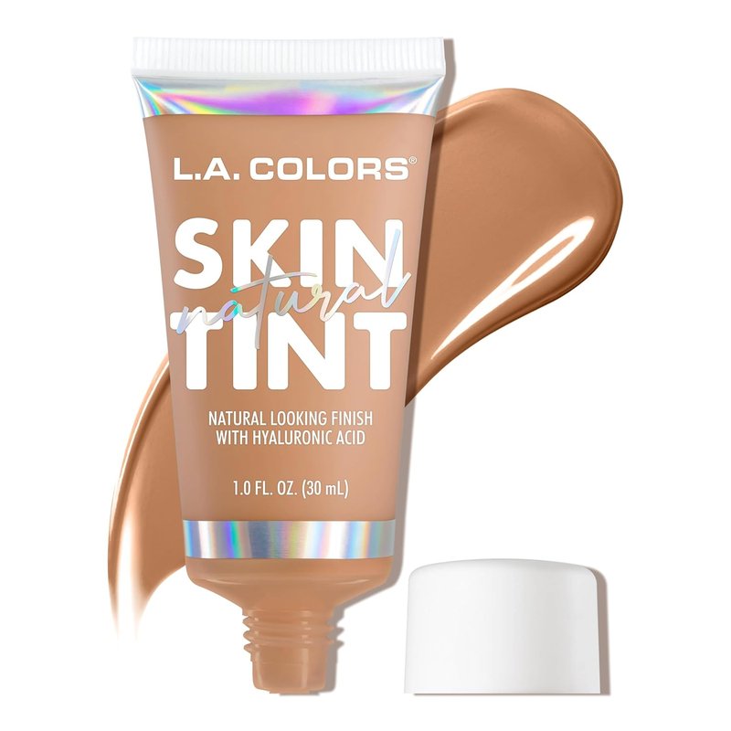 Natural Skin Tint Foundation - Warm Tan | Lightweight, Buildable Coverage