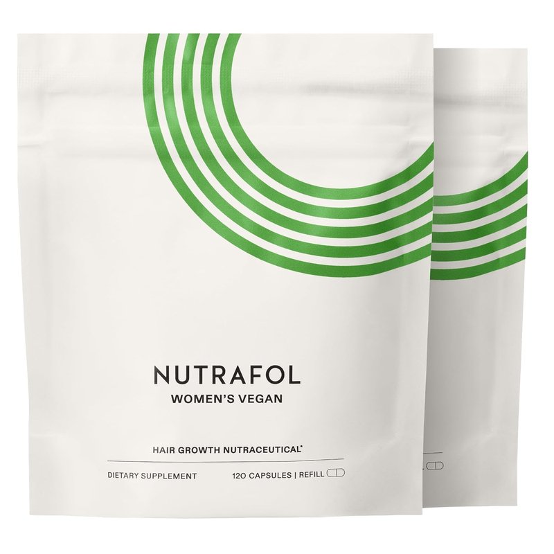 Nutrafol Women's Hair Growth Supplements | Clinically Tested for Thicker, Stronger Hair - 2 Month Supply, Vegan