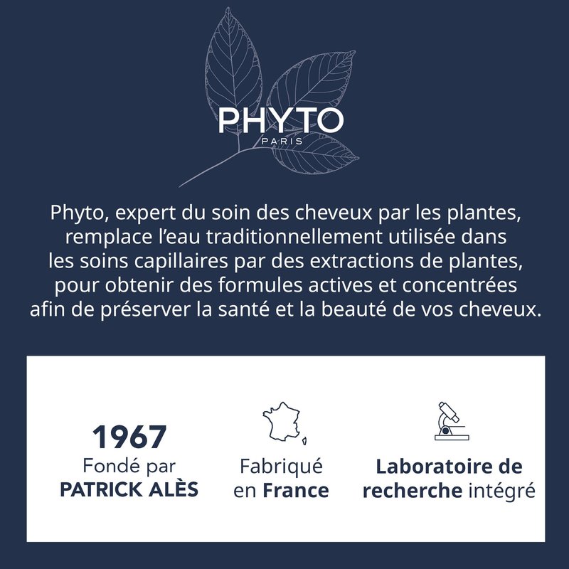 PHYTO VOLUME Volumizing Shampoo, Lightweight, For Fine Hair and Thin Hair, Instant Volume