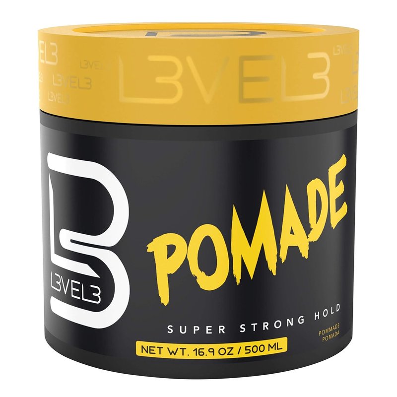 L3 Level 3 Pomade - Long-Lasting Hold for Enhanced Hair Strength and Volume
