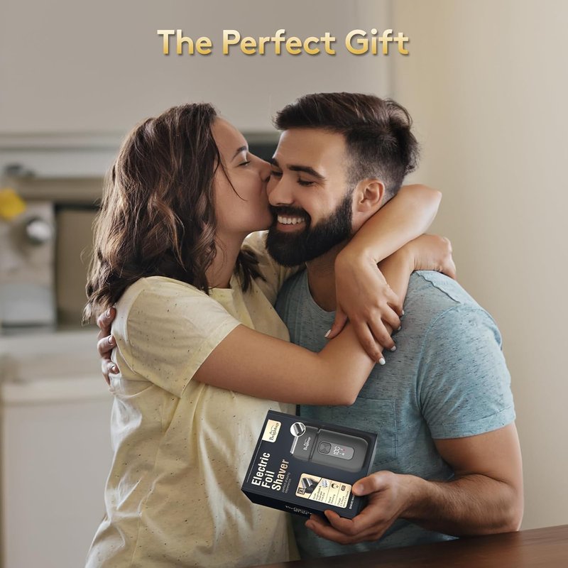 Electric Foil Shaver for Men - Smooth & Close Shaving with Pop-Up Trimmer | Wet/Dry, Travel Lock, LED Display, IPX6 Waterproof
