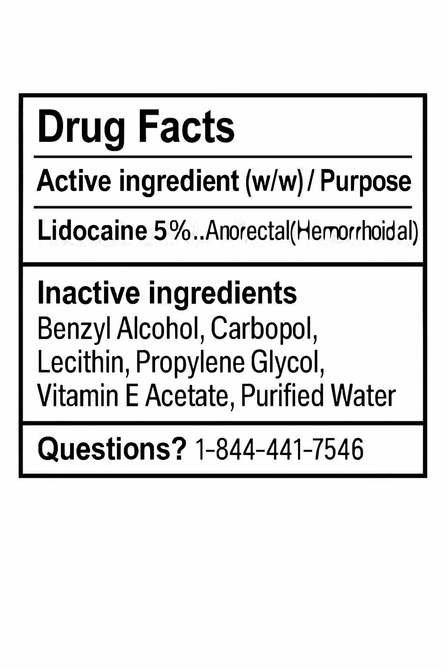 Zensa Numbing Cream 5% Lidocaine – Maximum Strength Topical Anesthetic with Vitamin E for Pain Relief from Hemorrhoids – Vegan, Cruelty-Free, Water-Based, Physiologic pH for Sensitive Skin – 30g