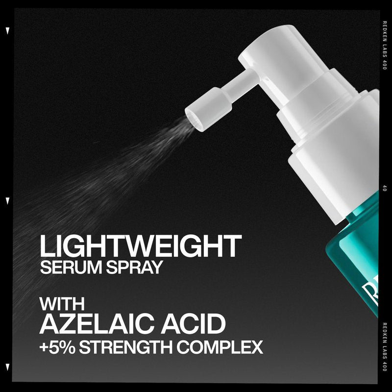 Redken Acidic Grow Full System Scalp & Hair Serum - Lightweight Leave-In Treatment for Rebalanced, Healthy-Looking Scalp and Fuller, Thicker Hair, With Azelaic Acid, 3.4 Fl Oz