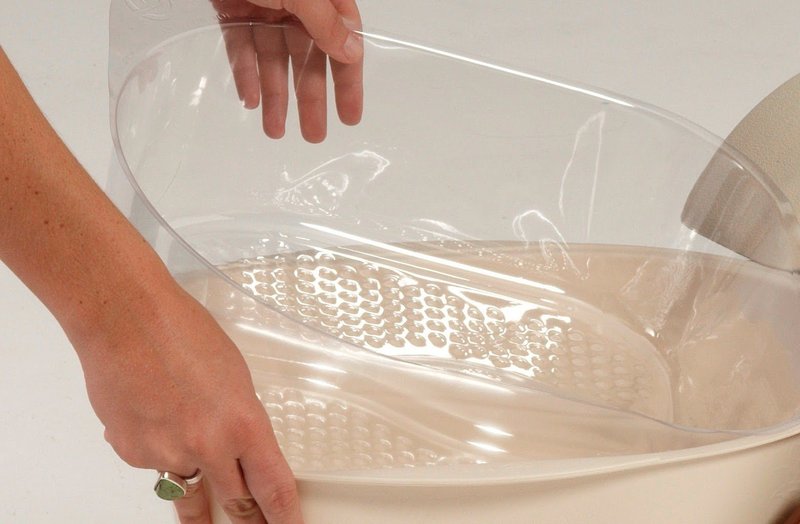 CONTINUUM PediCute Portable Foot Spa - Eco-Friendly & Mobile Foot Bath that works like a Full Size Pedicure Spa (No Plumbing Needed)