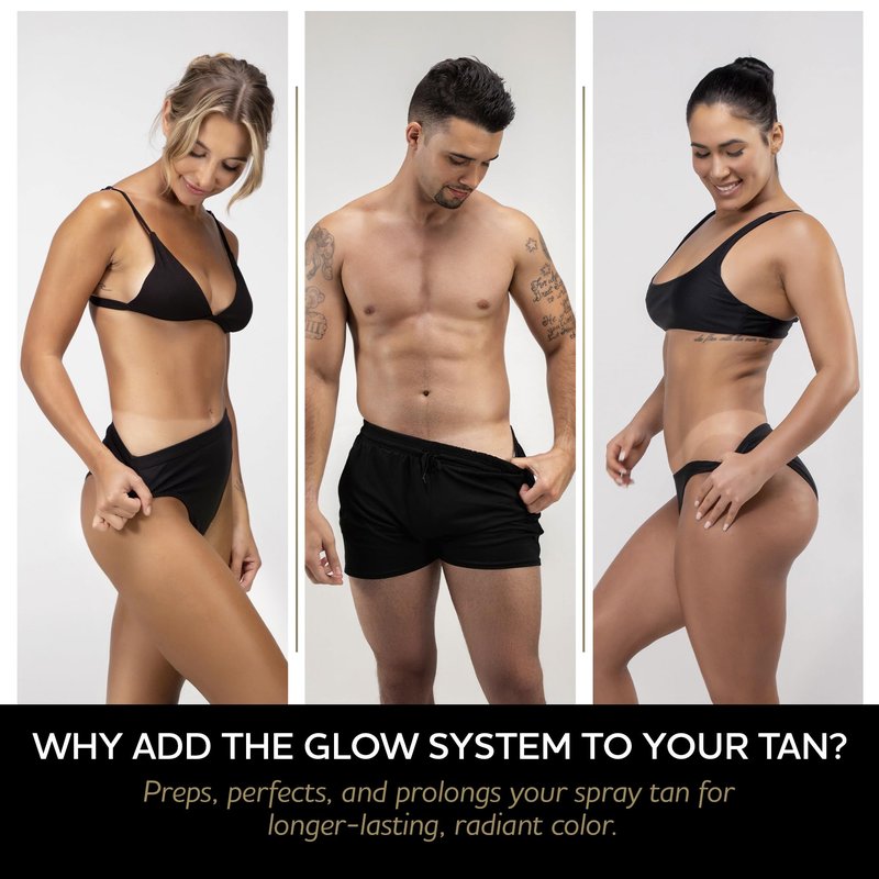 Norvell Glow System Pre-Tan Enhancing Primer, 8.5 fl oz – Prep Your Skin with Pre-Tanning Lotion to Extend Your Glow and Intensify Your Spray Tan – For Best Results Use the Glow System