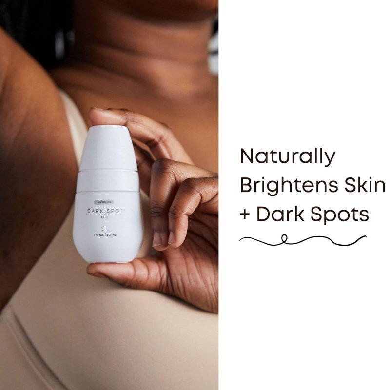 Bushbalm Dark Spot Oil - Improve Appearance of Dark Spots, Ingrown Hair All Over Body, Hydrates Skin, Rejuvenate and Nourish - 30ml Bermuda