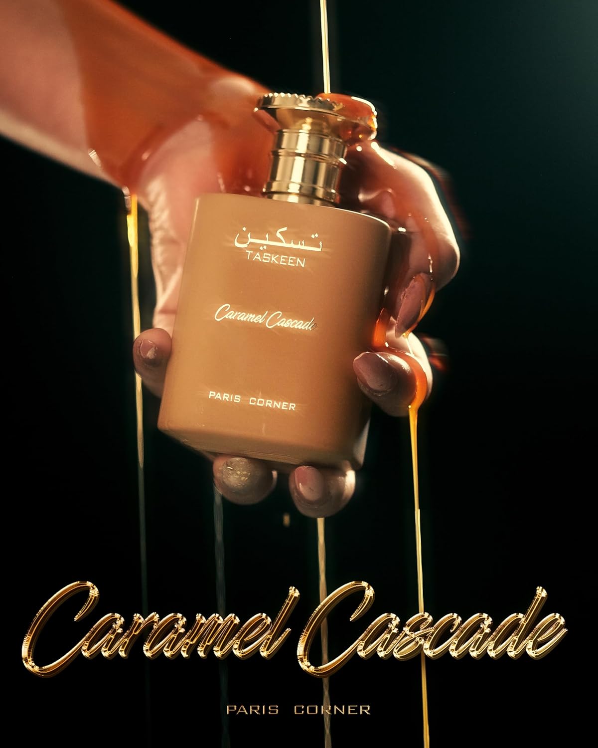 Taskeen - Caramen Cascade by Paris Corner for Unisex - 3.4 oz EDP Spray