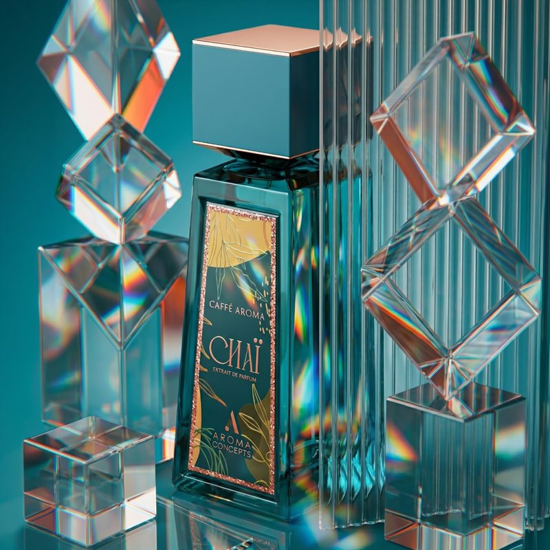 AROMA CONCEPTS Chai Cafe EDP Perfume - Unisex Fragrance 100ml (3.4 Fl Oz) for Warm, Inviting Aroma