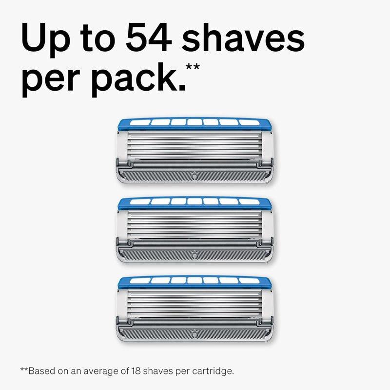 Schick Hydro Razors for Men - Advanced Hydration with 3 Blade Refills | Precision Shaving System