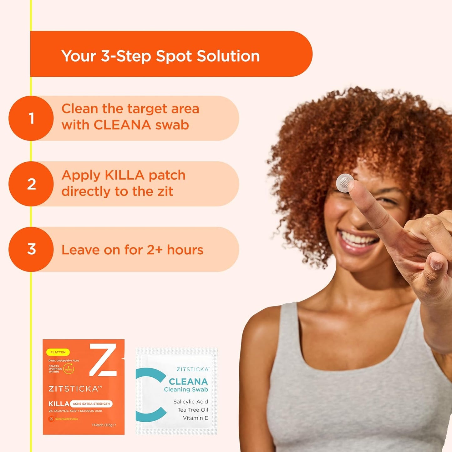ZitSticka Extra Strength Killa Acne Microdart Patches - Fast-Acting OTC Treatment with 2% Salicylic Acid | 4 Count