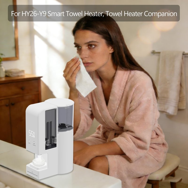 Disposable Face Towel hot face Towel,Wet Wipes AK-SHIP Towels Suitable for Towel Warmers for Your Face,Can be Used in Towel dispensers or manually Soaked in Water.(60 pcs Soft Towels)