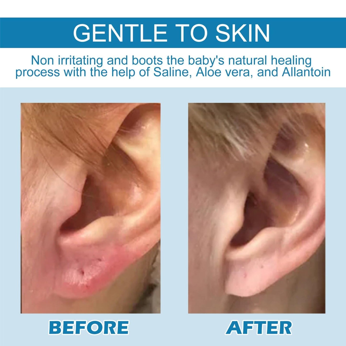 Piercing Aftercare Spray, Piercing Aftercare Drops, Ear Piercing Cleaner, Gentle Cleanser for Ear, Nose, Belly Button and Cartilage Piercings with Aloe Vera and Betaine, Gentle Non-Irritating,1 Fl.Oz