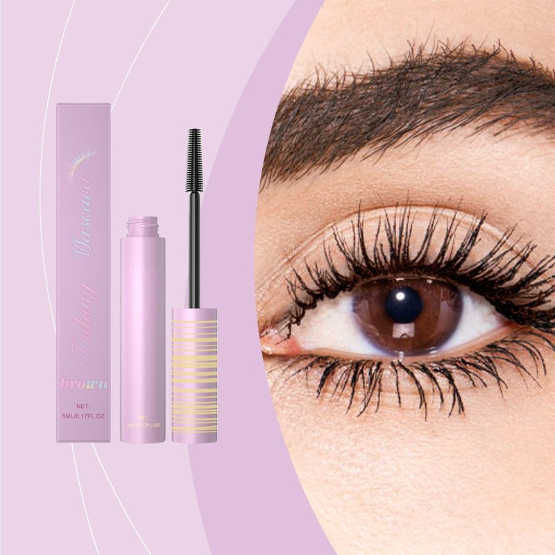 5D Silk Fiber Lash Mascara For Lashes Lengthening And Thick Long Lasting And Smudges Proof Eyelashes Mascara