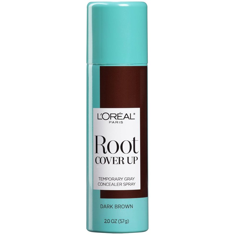 L'Oreal Paris Magic Root Cover Up Spray - Dark Brown Gray Concealer, 2 oz.