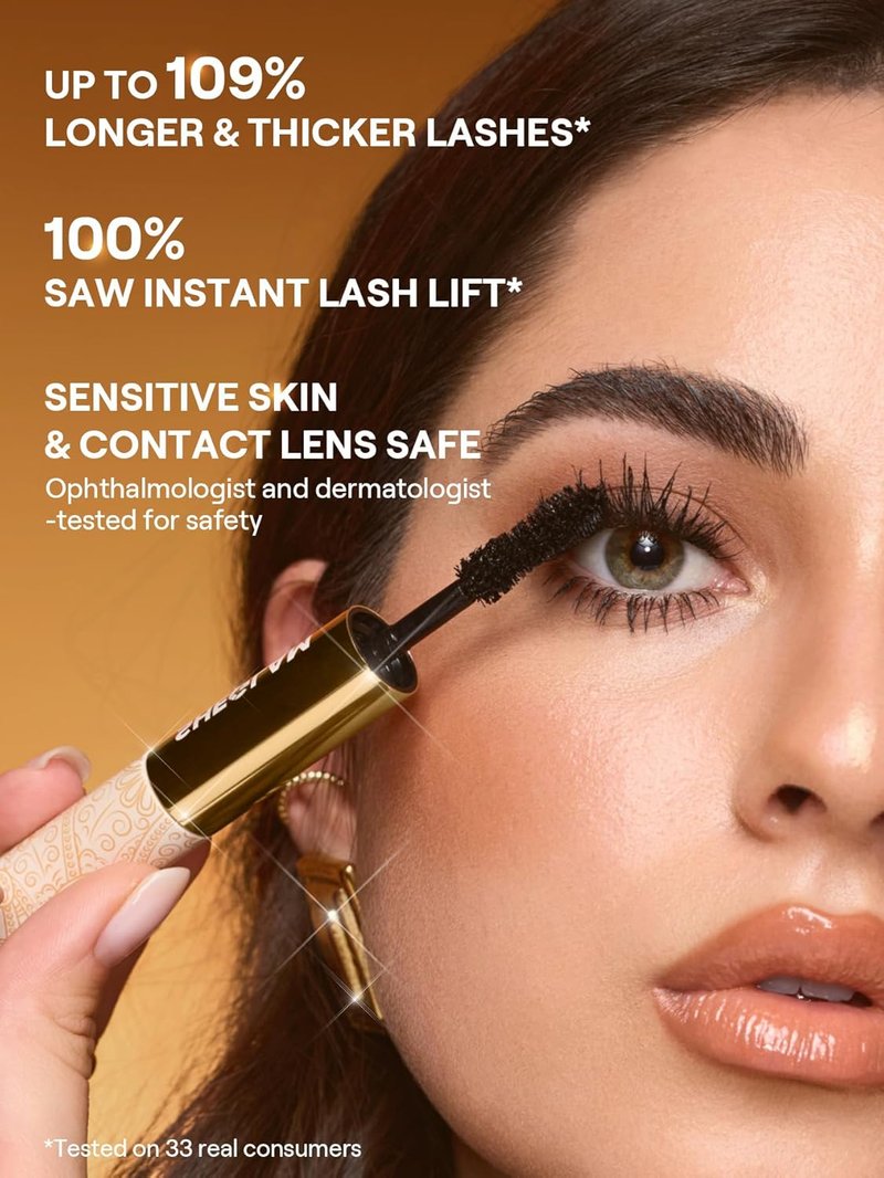 All-In-One 24K Multi-Effect Mascara - Long-Lasting Volume & Definition