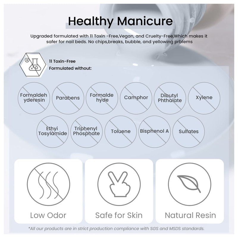 MAYCHAO 15ML Blue Gel Nail Polish 1Pc Baby Blue Gel Polish Soak Off UV LED Nail Polish Nail Art Starter Manicure Salon DIY at Home, 0.5 OZ