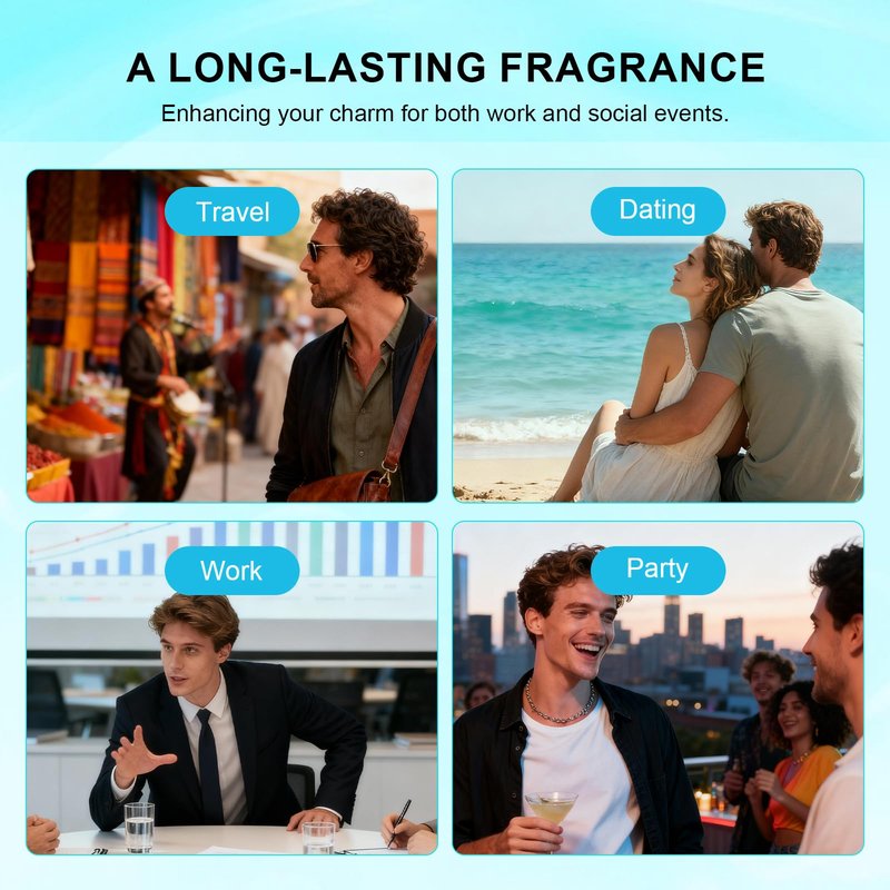 Plymun Hypnosis 2.0 Cologne for Men, 2026 New Pheromone Cologne for Men, Eau de Parfum Fragrance Long-Lasting, 50ml