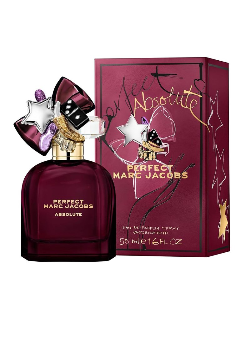 Marc Jacobs Perfect Absolute Eau de Parfum | Ambery Women's Fragrance with Caramelized Fig, Jasmine & Rich Amber Notes