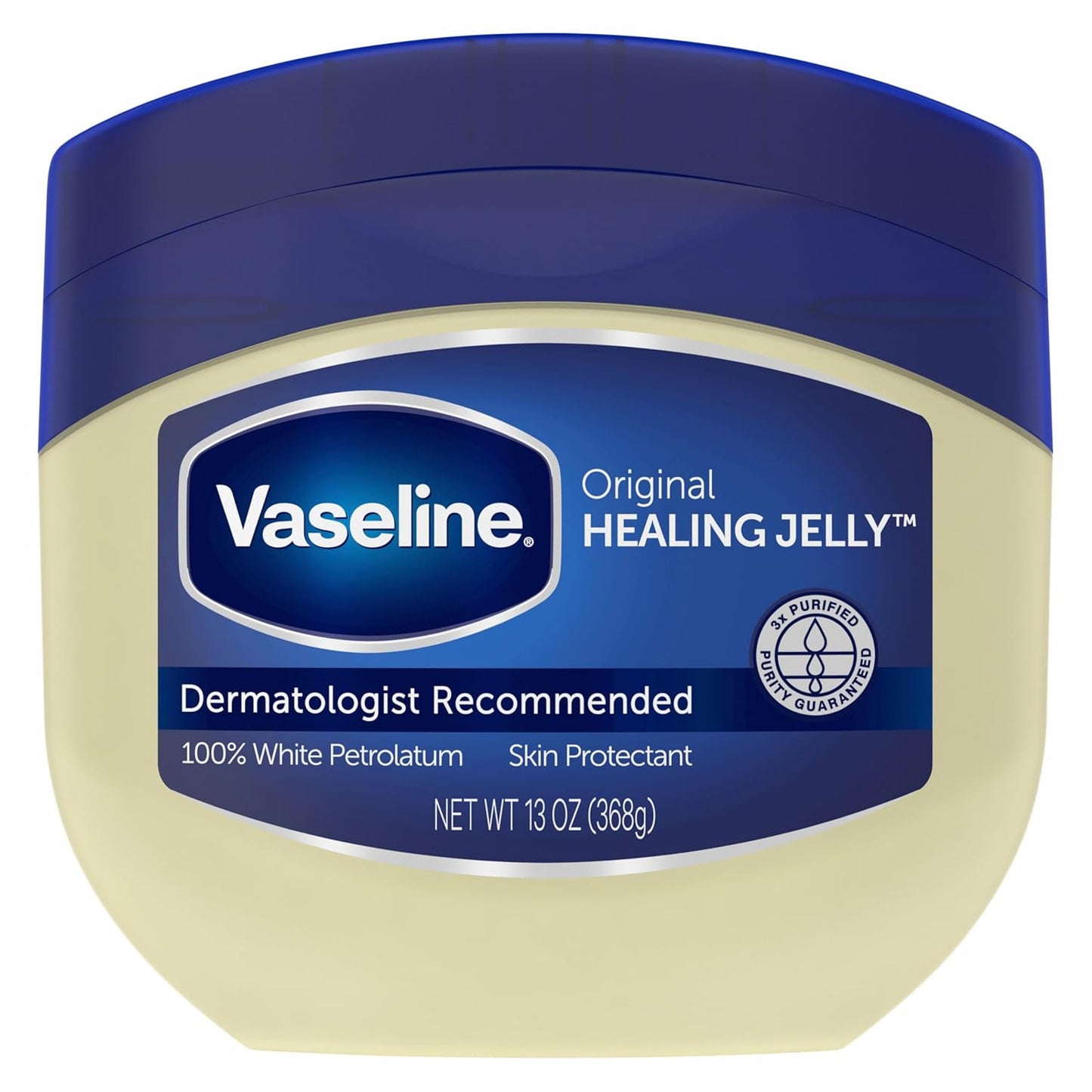 Vaseline Petroleum Jelly - Original Skin Care for Dry Skin & Eczema Relief | 100% Pure, 13 oz