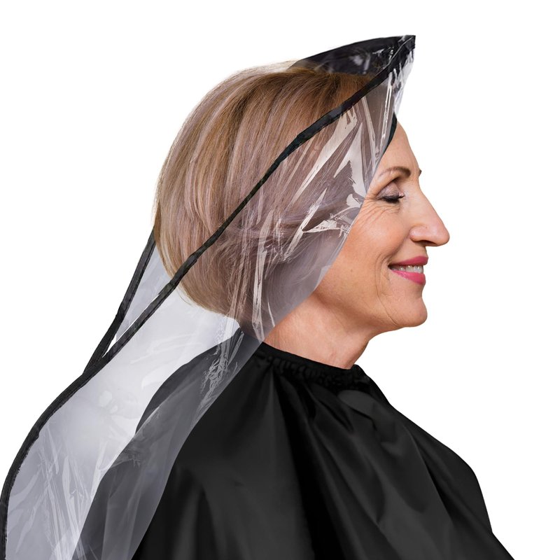 Hair Funnel for Washing Hair for Elderly – Shampoo Cape with Waterproof PVC Build 20"x9.5" for Upright Sink Washing & No-Rinse Care – Shampoo Caps no Rinse for Gentle Bedridden Support & Home Use
