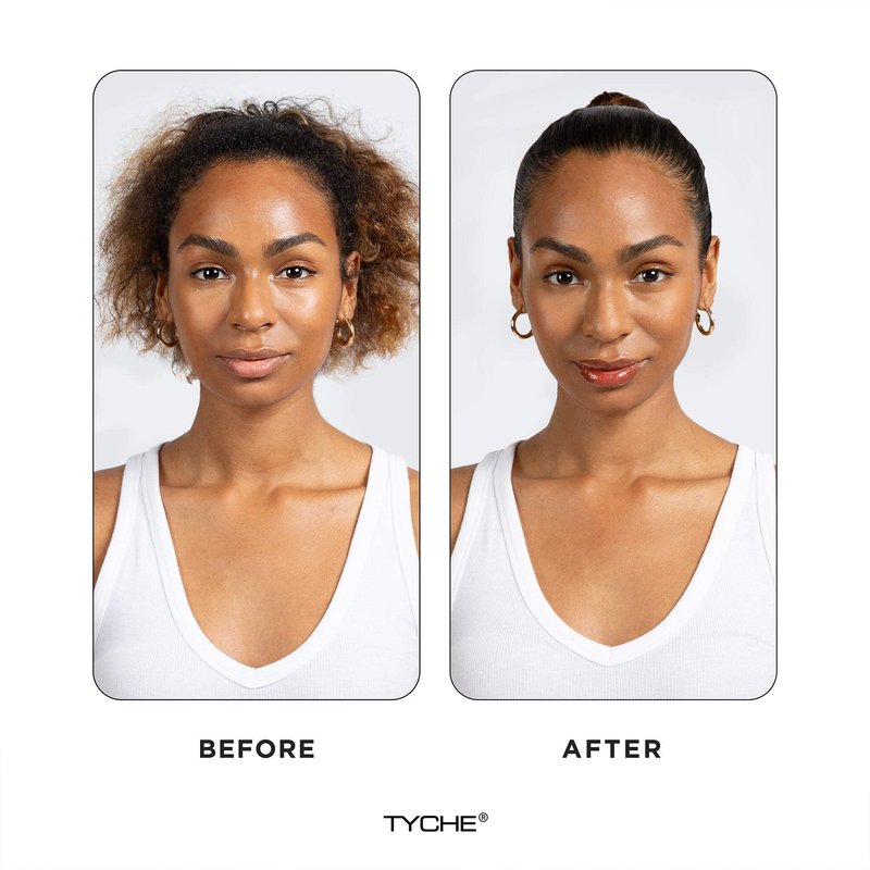 NICKA K NEW YORK Tyche TruEDGE Edge Controller – 100ml / 3.38 fl oz – Water-Based, Black Castor Oil & Hemp Seed Oil – Long-Lasting Hold, Non-Flaky, Natural Shine, 8 Fragrances (HETR16 Acacia)