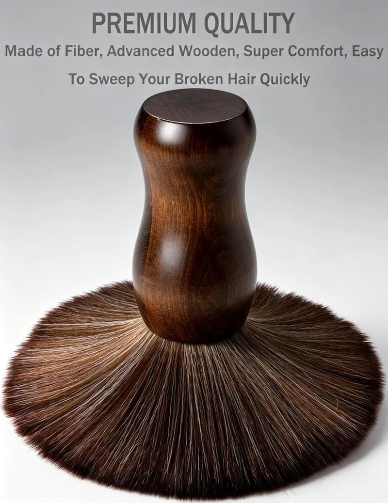 Barber Neck Duster Brush - Professional Hair Cutting Cleaning Tool | 3PCS Set for Barbers