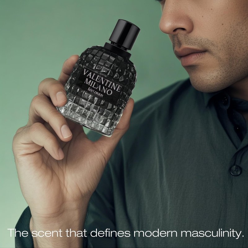 A CENTER Men's Cologne SaExt&Valentin Milano Eau de Parfum Gift Set - 3.4 Fl Oz Each | Citrus Spicy & Woody Ambergris Fragrance | Luxury Perfume for Day & Night