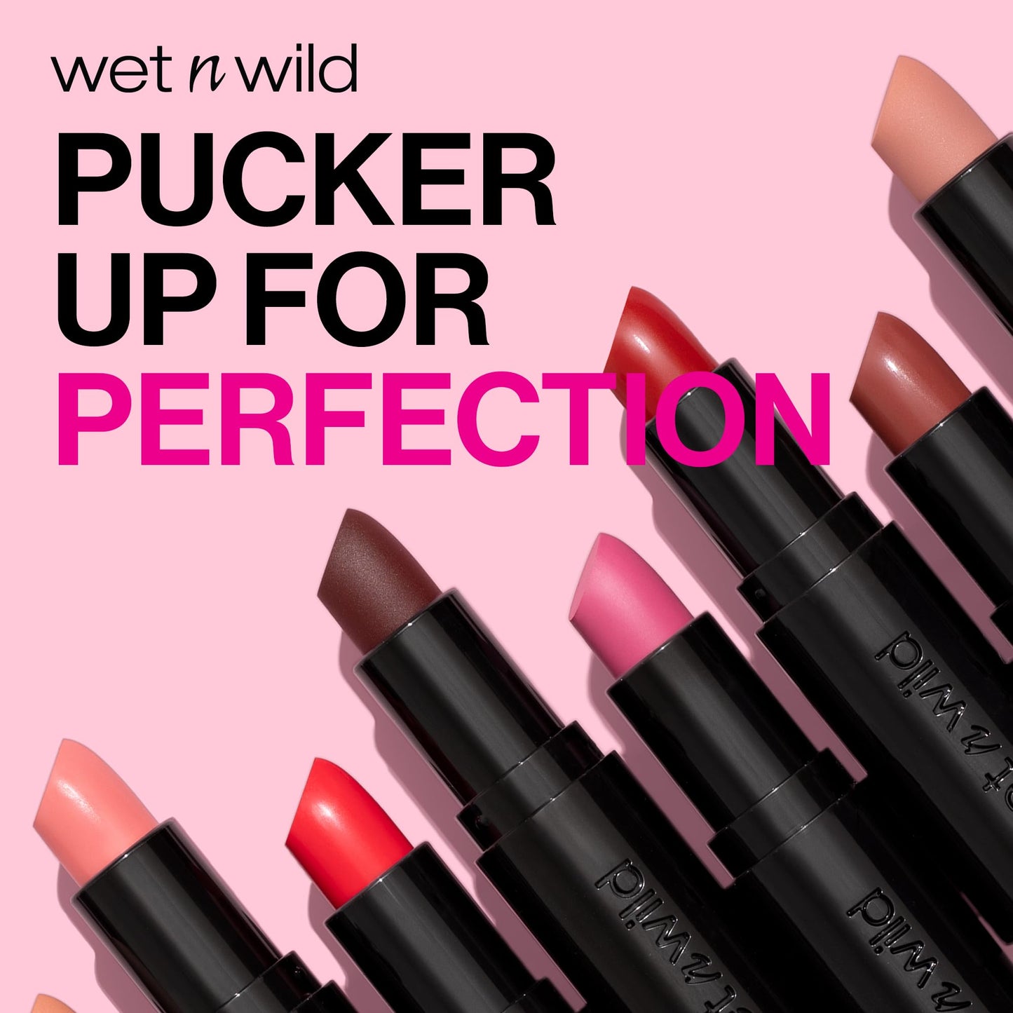 wet n wild Mega Last Matte Lip Color, Semi Matte Hyaluronic Acid Infused, Long Lasting Full Coverage for a Nourishing Pout, Cruelty-Free & Vegan - Stoplight Red