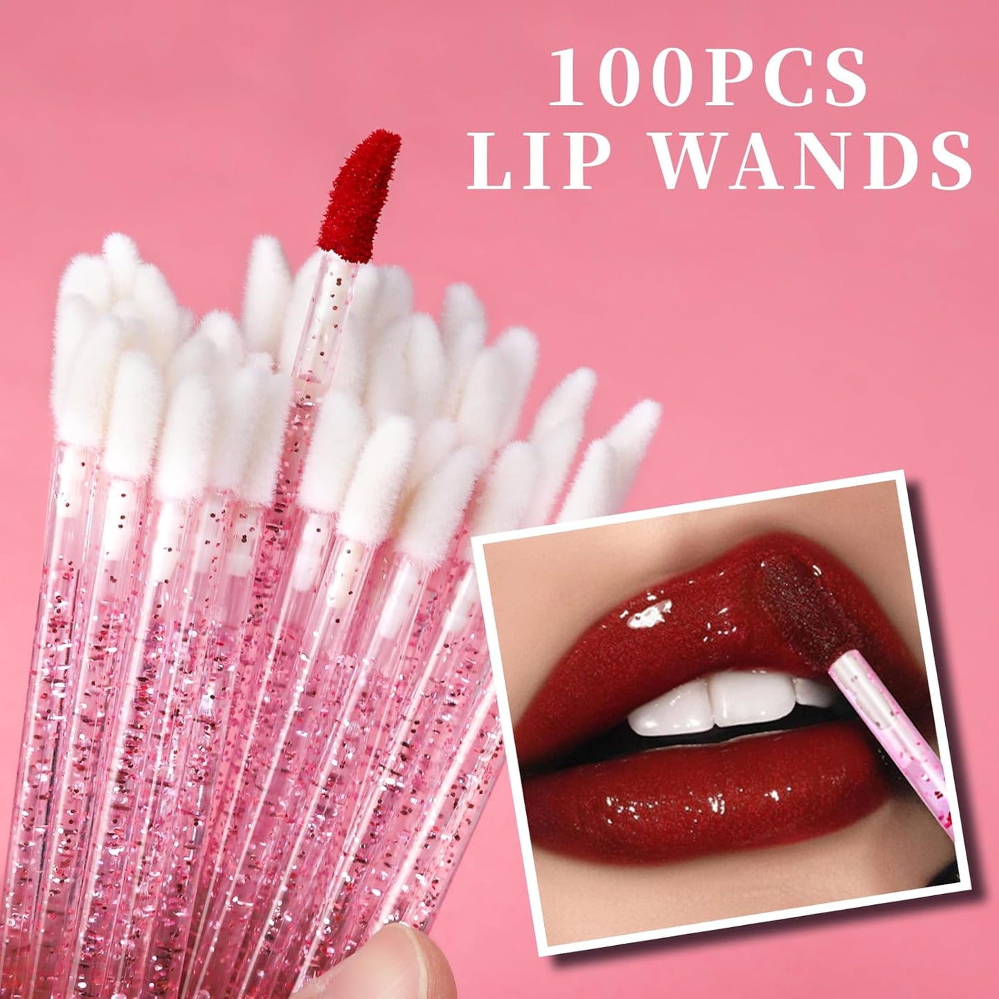 Teenitor Disposable Makeup Applicators Kit - 310PCS Mascara Wands, Eyeshadow & Lip Applicators | Essential Tools for Makeup Artists