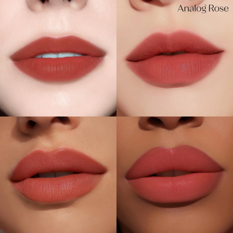 ETUDE Fixing Tint #01 Analog Rose - Long-Lasting Waterproof Liquid Lipstick | High Pigment Matte Finish, 4g