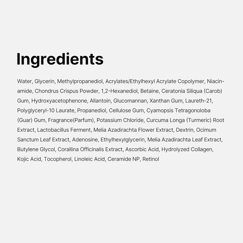 Medicube Jelly Gel Mask - Brightening Kojic Acid & Turmeric | Overnight Hydrating Face Mask for Radiant Skin | 28g x 4ea