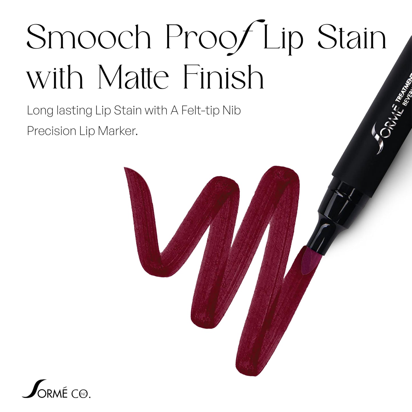 Sorme' Treatment Cosmetics Smooch Proof Lip Stain, Famous, 0.084 oz.