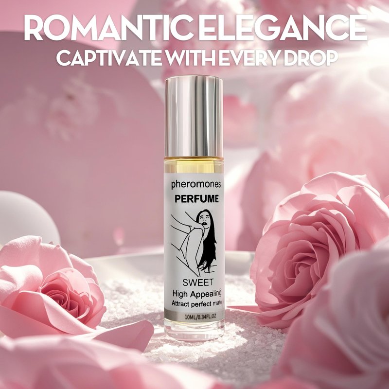 AFLUXE Women's Perfume Set 100ml Eau de Parfum + 10ml Pheromone Roll On Oil | Sweet Floral Gourmand Fragrance with Vanilla | Long Lasting Scent & Attraction Boost | Gift Set for Her (Sarah)