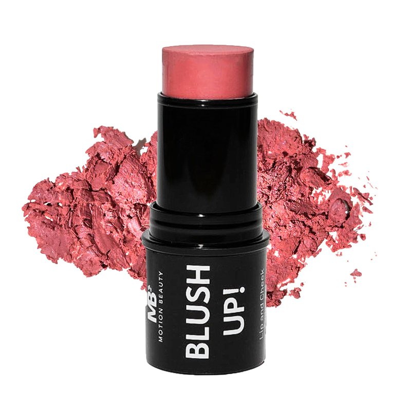 Blush Up: Cream Blush Stick for Cheeks and Lips, 2-in-1 Buildable Vibrant Color, Long Lasting Makeup for Gym & Workouts, Non-Greasy, Vegan & Gluten-Free, 0.32 Fl Oz