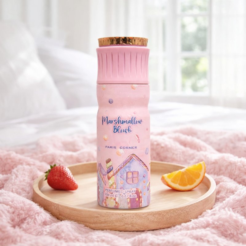 Paris Corner Marshmallow Blush Deodorant 6.8 Fl Oz (200ml) Unisex Fragrance Perfume