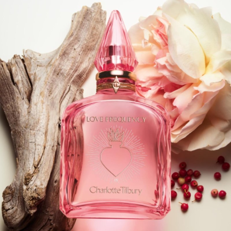 Charlotte Tilbury Love Frequency Eau De Parfum - Pheromone Floral Perfume with Naturally-Derived Oils | Long-Lasting Patchouli Musk & Rose Notes