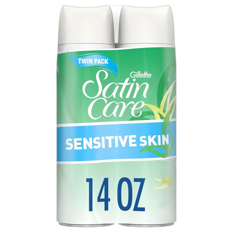 Gillette Venus Shave Gel - Satin Care for Sensitive Skin | Soothing Formula for Smooth Shaving