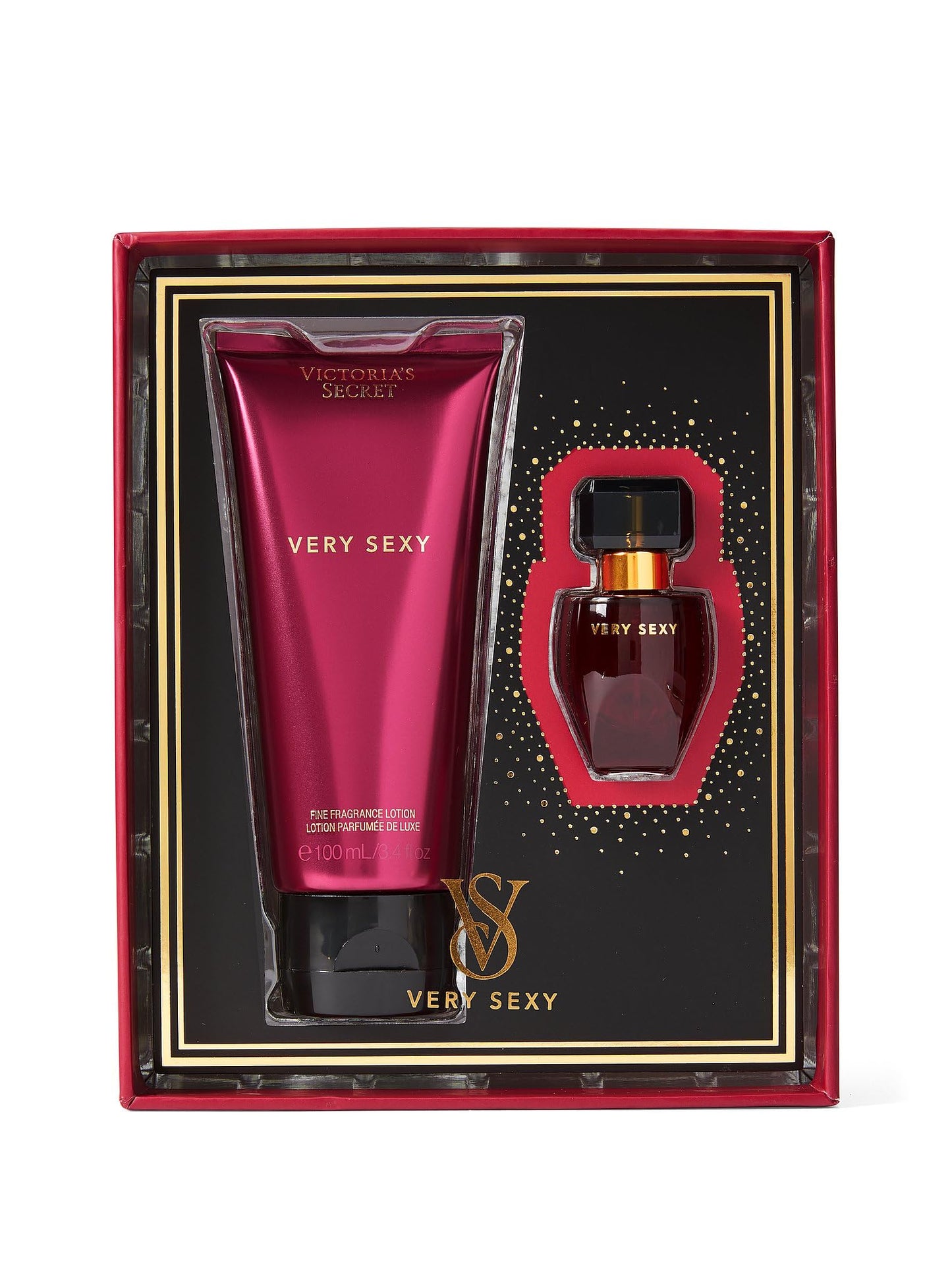 Victoria's Secret Very Sexy Mini Fragrance Duo Gift Set, Eau de Parfum & Travel Lotion