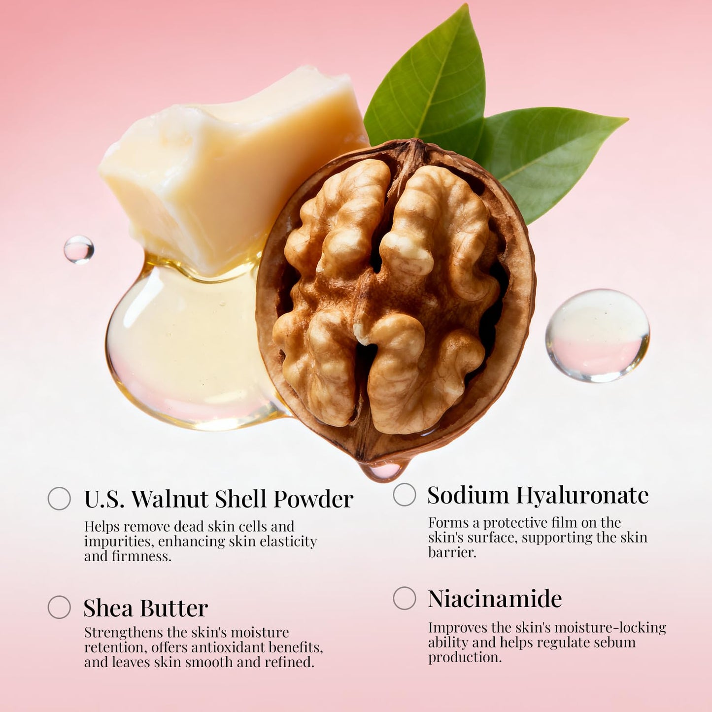 Sttes Smell Rio Shea Sugar Body Scrub 02 (Irresistible Sunshine) – Pistachio & Salted Caramel Scent Shower Treatment 250g