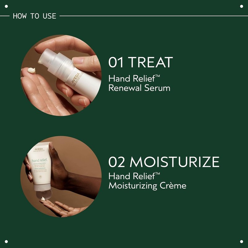 Aveda Hand Relief Moisturizing Creme - Rich Hand Cream with Nourishing Andiroba Oil