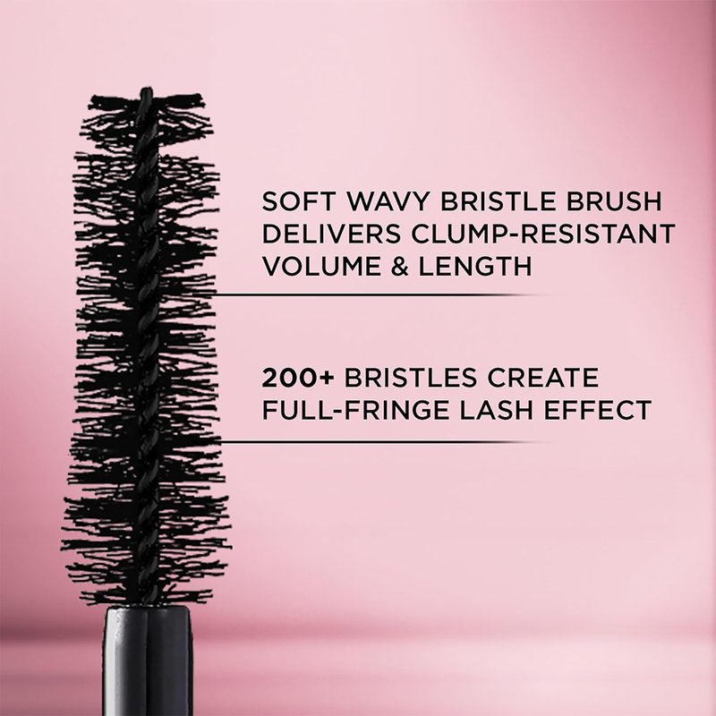 L'Oreal Paris Voluminous Lash Paradise Mascara - Intense Length & Voluptuous Volume, Latte Brown, 0.28 Fl Oz