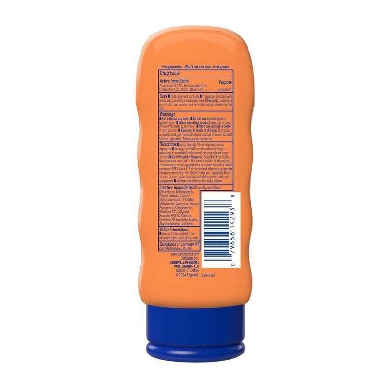 Banana Boat Sport Sunscreen SPF 50 - Travel Size 3 Fl Oz | Sunblock for Dry Skin